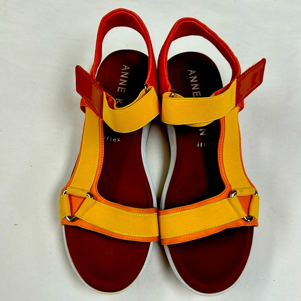 Anne Klein iflex sandals women’s size 10 worn one time excellent condition